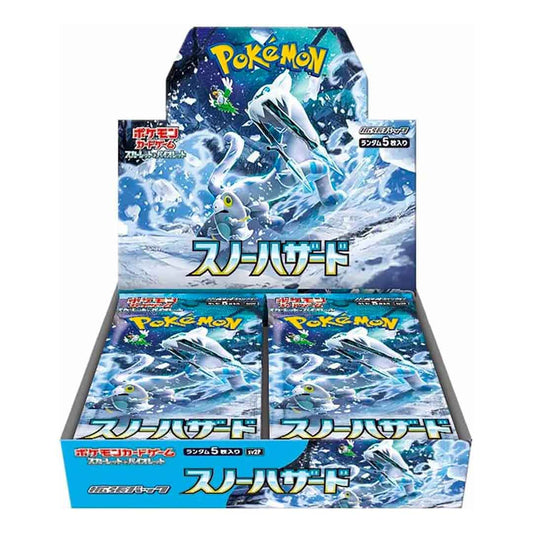 Pokemon Snow Hazard Booster Box - Stoata